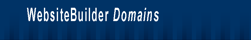  WebsiteBuilder Domains